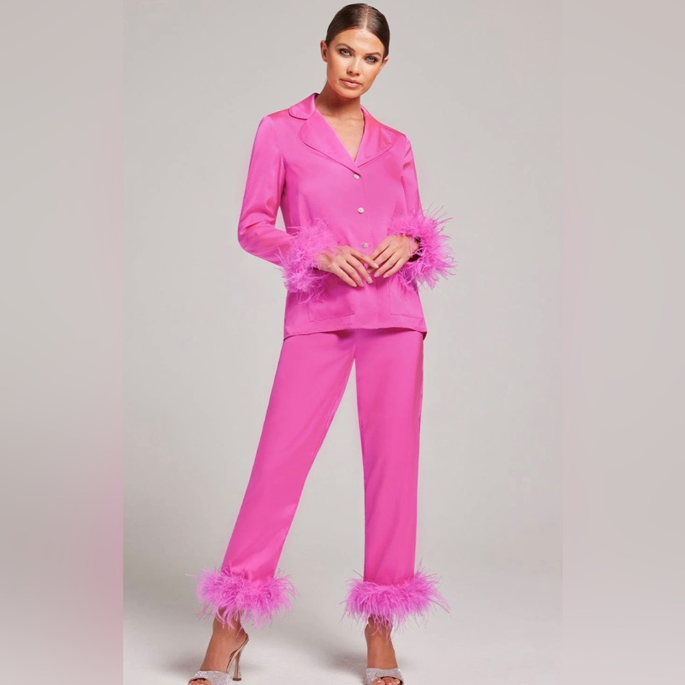 Nadine Merabi Darcie Hot Pink Pyjamas